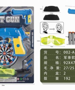 Pistola Lanza Dardos con Accesorios y Tablero