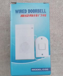 Timbre Alámbrico en Caja Sonido Potente