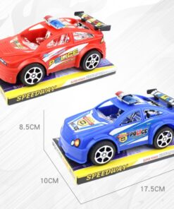 Auto Patrulla Policia Moderno 18Cm en Burbuja Colores Surtidos