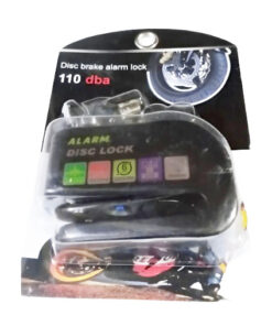 Traba Disco Alarma 110Db Moto Bici Seguridad Candado Potente