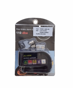Traba Disco Alarma 110Db Moto Bici Seguridad Candado Potente