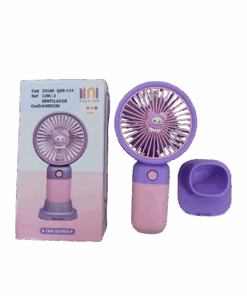 Ventilador Portátil Fashion Recargable 3 Velocidades Ligero