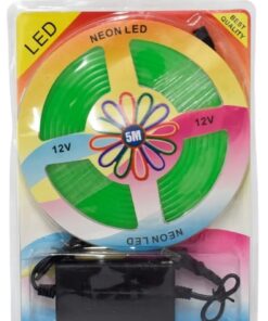 Tira de Luz Led Neón 5Mts Distintos Colores 1er Nivel 12v