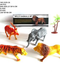 Animales de la Selva Kit 5Pcs