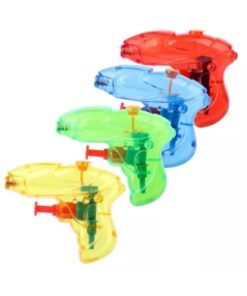 Pistola de Agua x4 Pcs en Bolsa 8,5 x 7Cm