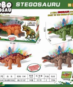 Dinosaurio Caminante con Luz y Sonido a Pila 28Cm