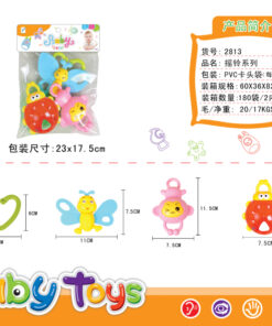 Sonajeros para Bebés x4Pcs en Bolsa
