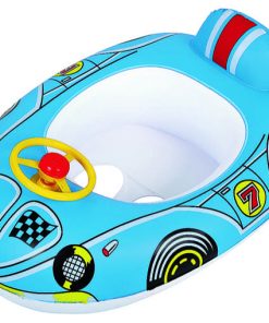 Bote inflable con volante y pasapies
