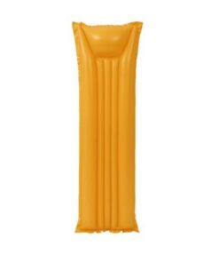 Colchoneta Inflable Naranja Clásica 1,83Mts x 69Cm
