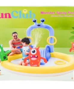 Pileta Monstruos 178x171x121 Cm con Spray (Chorro de Agua)