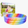 Pileta Multicolor Grande 3 Anillos 1,68Mts x 38Cm