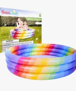 Pileta Multicolor Grande 3 Anillos 1,68Mts x 38Cm