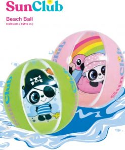 Pelota Playera Panda Inflable 40 Cm