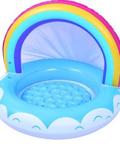 Pileta Inflable para Bebé - Arcoíris 95 X 66Cm