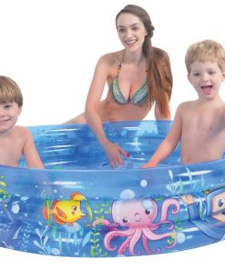 Pileta Inflable Estampada 3 Anillos 122 x 25Cm