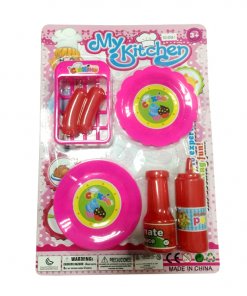 Cocina con Salchichas, Condimentos, Platos y más (7Pcs)