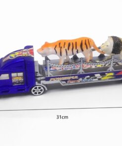 Camion 31Cm con Tigre y León en Burbuja