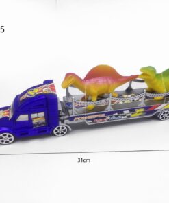 Camión Truck 31Cm con Dinosaurios en Burbuja