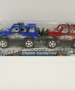 Camioneta Deportiva Paragolpes Fricción Colores Surtidos en Burbuja 20Cm x2Pcs