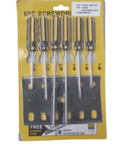 Destornillador Set x6Pcs en Blister