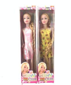 Muñeca 28Cm con Trenza Larga en Caja