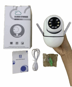 Cámara de Visión nocturna Wifi HD 1080P para Seguridad para el Hogar Exterior e Interior