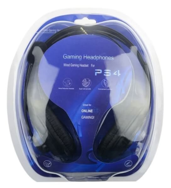 Auricular PS4 - Gamer Headset con Micrófono - Importadora Ronson