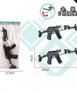 Rifle con Sonido y Luz a Fricción en Bolsa 49Cm