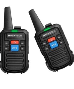 Walkie Talkie Largo Alcance x 2 Radio Handy Batería Usb C en Caja 1er Nivel