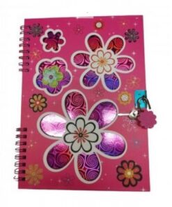 Diario Intimo con Lapicera Llaves y Candados 22Cm