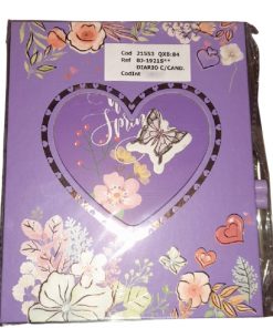 Diario con Candado y Llaves Love