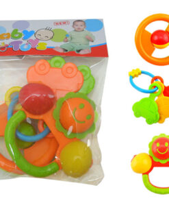 Sonajeros en Bolsa para Bebés x3 Pcs