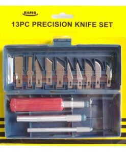 Cutter de Precisión Bisturi 13 Pcs con Caja Contenedora