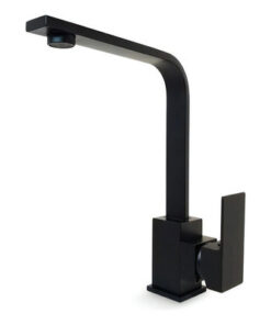 Canilla Monocomando Cocina Curva Alta Pico Cuadrado 55Cm