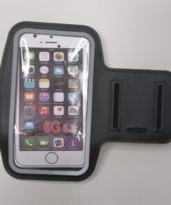 Porta Celular 5,5'' para Brazo con Abrojo para Andar en Bici, Correr, Etc