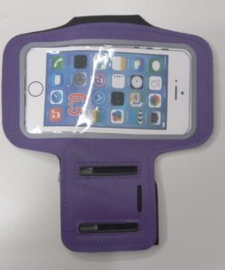 Porta Celular 6,5” para Brazo con Abrojo para Andar en Bici, Correr, Etc