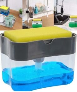 Dispenser Dosificador Detergente Porta Esponja en Caja