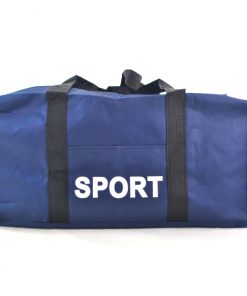 Bolso Deportivo Sport 50x25x25 (Negro, Azul y Gris)