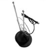 Antena Interior de Aluminio para TV - 15Km de Alcance
