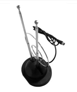 Antena Interior de Aluminio para TV - 15Km de Alcance