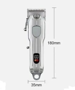 Máquina Afeitadora Recargable Corta Pelo Metal 1er Nivel