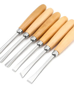 Cinceles Gubias Profesionales para Tallar Madera x6 en Blister