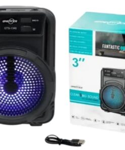 Parlante Portátil Bluetooth Radio Fm y Más 8Cm