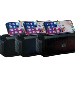 Parlante Inalámbrico Portátil  Recargable con Bluetooth  Radio, Usb y Más estilo Retro Soporte Celular