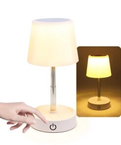 Lámpara de Mesa Led Recargable Táctil para Dormitorio, Estudio, Lectura 1er Nivel
