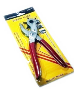 Pinza Sacabocado + 6 Boquillas 2 a 4,5mm en Blister