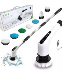 Cepillo Eléctrico Limpieza Multifunción 7 En 1 Carga Usb