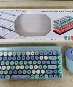 Teclado + Mouse Óptico Q200 Inalámbrico
