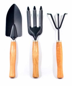 Jardineria 3pcs: Pala, Rastrillo, Removedor 26Cm en Bolsa