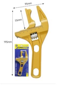 Llave Ajustable de Apertura Grande 300mm Reforzada Primer Nivel